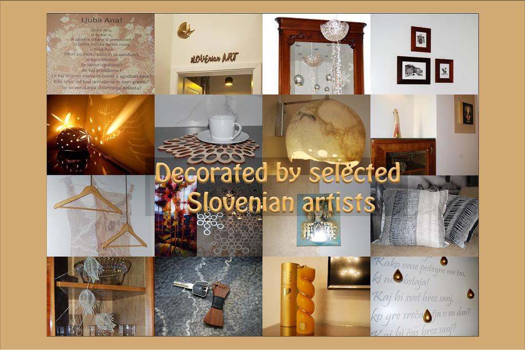 Slovenian Art Story Apartment Ljubljana Ngoại thất bức ảnh